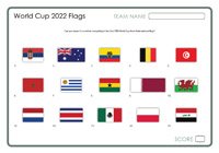 World Cup 2022 Flags